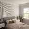 Ekena Millwork 48H x 3/4T Adjustable PVC Slat Wall Panel Kit w/ 4W Slats, Unfinished contains 11 Slats SWP55X48X0750UN - alternate 4